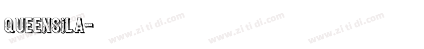 queensila字体转换