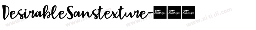 DesirableSanstexture字体转换