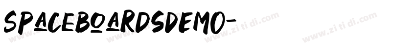 SpaceBoardsDEMO字体转换