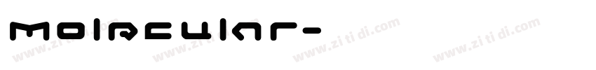 Molecular字体转换