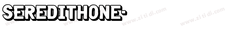 Seredithone字体转换
