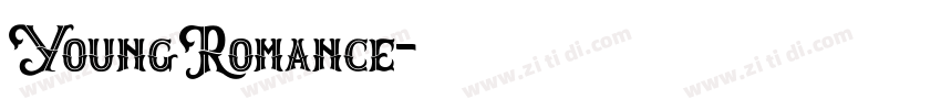 YoungRomance字体转换