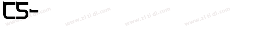 文鼎CS行楷字体转换