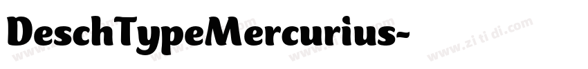 DeschTypeMercurius字体转换