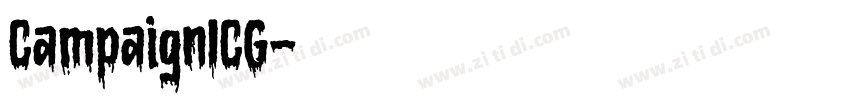 CampaignICG字体转换
