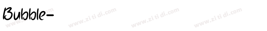 Bubble字体转换