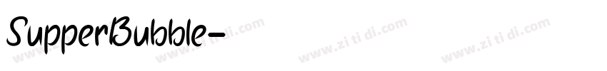 SupperBubble字体转换