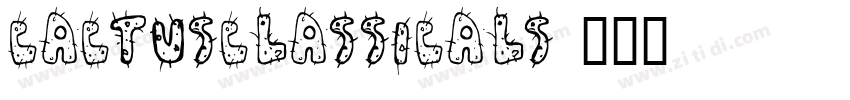 CactusClassicalS字体转换