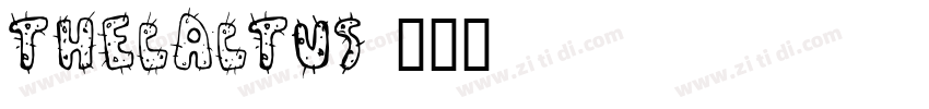 THECactus字体转换
