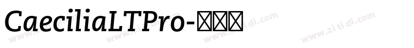 CaeciliaLTPro字体转换