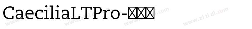 CaeciliaLTPro字体转换