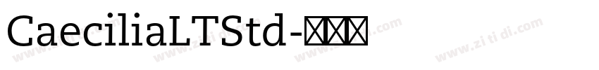 CaeciliaLTStd字体转换