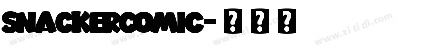 SnackerComic字体转换