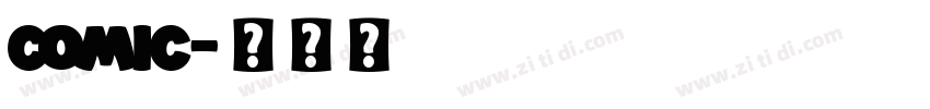 comic字体转换