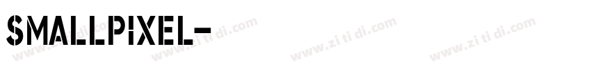 smallpixel字体转换