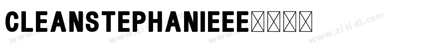 CleanStephanieee字体转换
