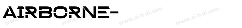 Airborne字体转换