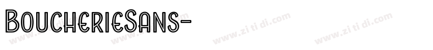 BoucherieSans字体转换 BoucherieSans字体转换