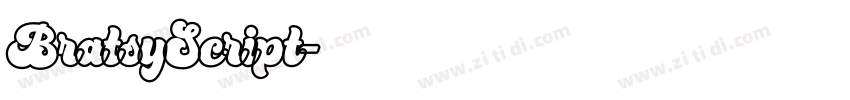 BratsyScript字体转换