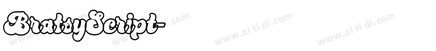 BratsyScript字体转换