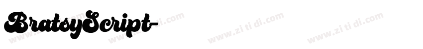 BratsyScript字体转换