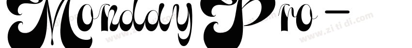 MondayPro字体转换