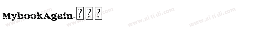 MybookAgain字体转换