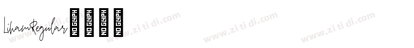 LihamRegular字体转换
