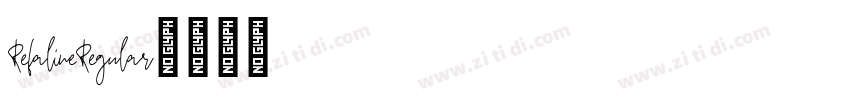 RefalineRegular字体转换 RefalineRegular字体转换