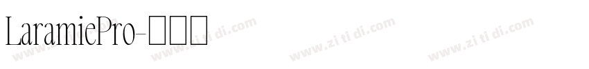 LaramiePro字体转换