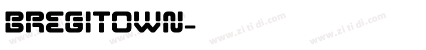 bregitown字体转换