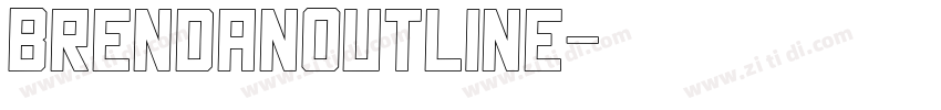 BrendanOutline字体转换