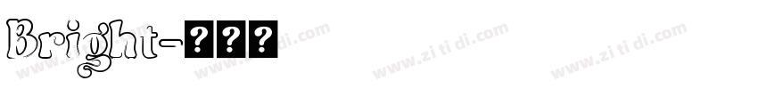 Bright字体转换