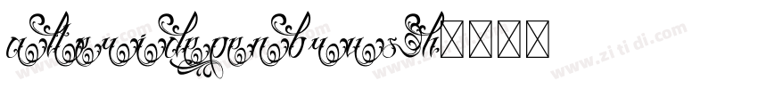 AlteridePenbrush字体转换