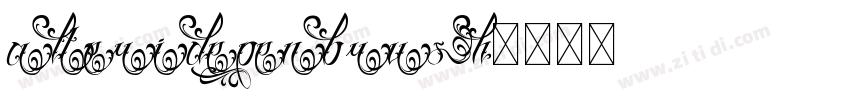 AlteridePenbrush字体转换