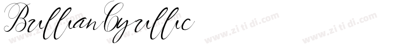 BrillianCyrillic字体转换