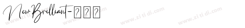 NewBrilliant字体转换