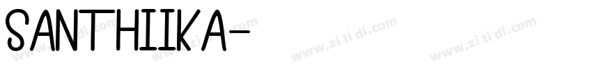 Santhiika字体转换