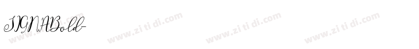 SIGNABold字体转换