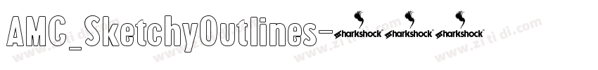 AMC_SketchyOutlines字体转换