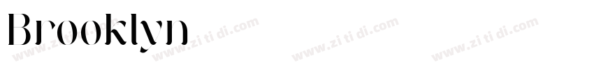 Brooklyn字体转换