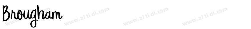 Brougham字体转换