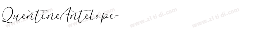 QuentineAntelope字体转换