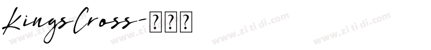 KingsCross字体转换