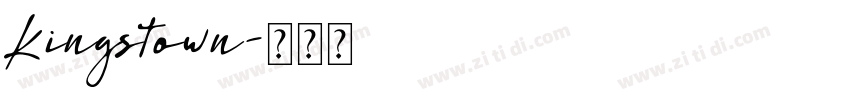 Kingstown字体转换