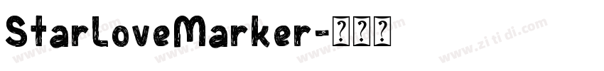 StarLoveMarker字体转换