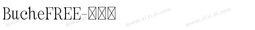 BucheFREE字体转换
