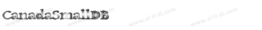 CanadaSmallDB字体转换