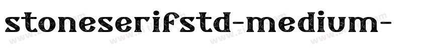 stoneserifstd-medium字体转换