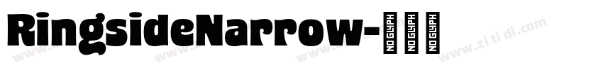 RingsideNarrow字体转换